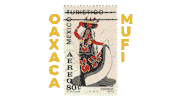 Oaxaca Stamps Sticker by MUFI