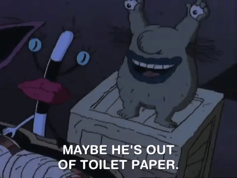 nickrewind giphydvr nicksplat aaahh real monsters giphyarm014 GIF