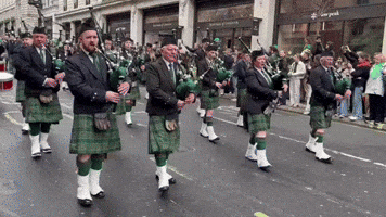 St Patrick's Day Parade Moves Through Central London