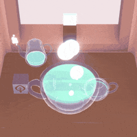kittencupstudio cat cats tea indiegame GIF