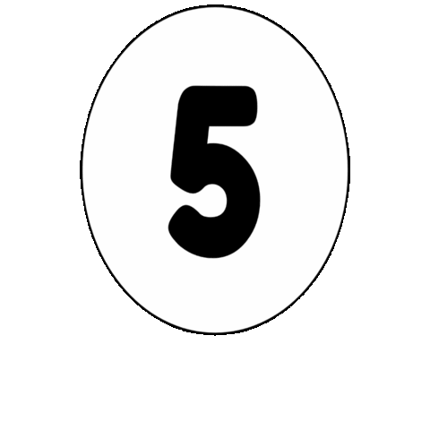 Studio Number Sticker