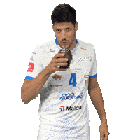 Yerba Mate Volleyball Sticker by Ślepsk Malow Suwałki