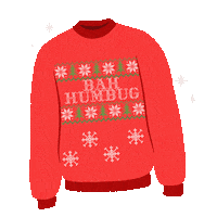 Merry Christmas Happy Holidays Sticker by Devon Blow