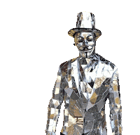 Mirror Man Sticker by Stellar Eventos