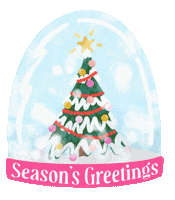 Christmas Tree Sticker by Manda Creates Pretty