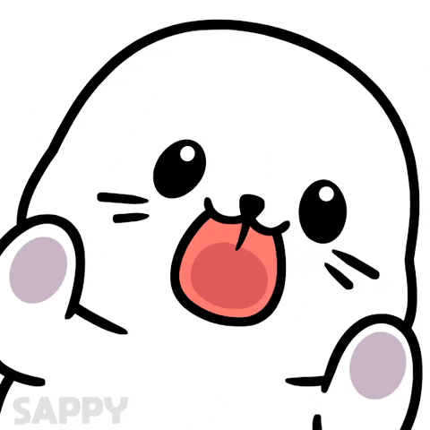 Miss You Flirt GIF by Sappy Seals