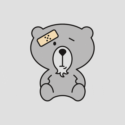 Sad Teddy Bear GIF