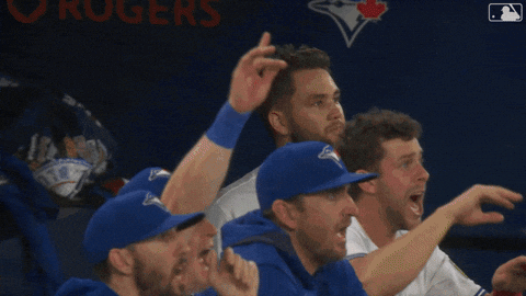 Lets Go Win GIF by Toronto Blue Jays
