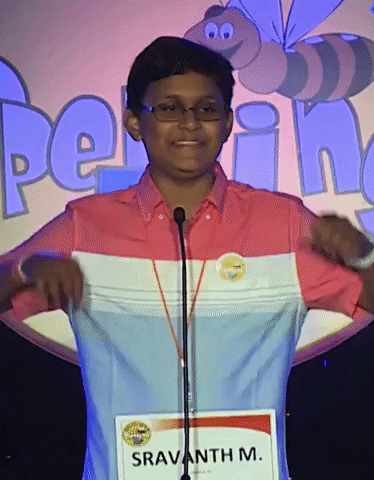 Spelling Bee GIF by South Asian Spelling Bee