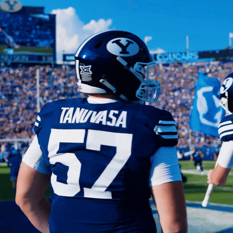 Byu Football GIF by BYU Cougars