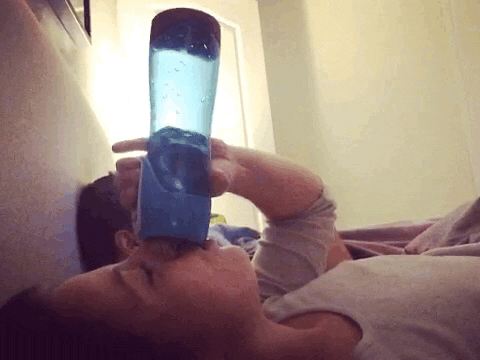 water bottle GIF