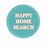 Real Estate Realtor Sticker by Nicky Nicole Gets It Sold