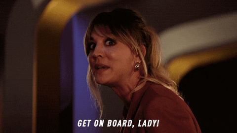 Flying Kaley Cuoco GIF by HBO Max
