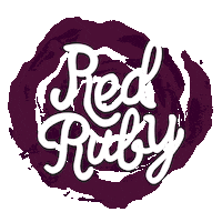 red ruby Sticker by Brat