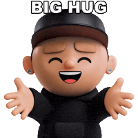 Miss You Hug Sticker by OneFootball Heads