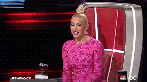 Gwen Stefani Singing GIF by The Voice