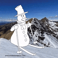 Winter Humor GIF by ErlebnisMalerei