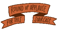 Staircase Fixer Sticker by Cheap Old Houses