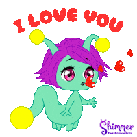 Good Morning Love Sticker by ShimmertheGlowworm