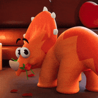 Hungry Flowers GIF by Claynosaurz