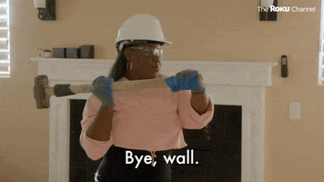 Season 1 Wall GIF by The Roku Channel