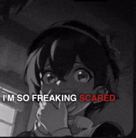 Scared Zzz GIF