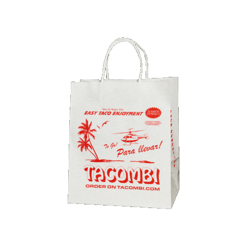 To Go Delivery Sticker by Tacombi