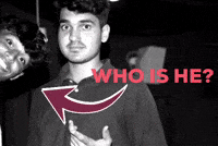 Who Is He GIF