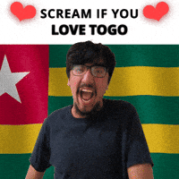 Togo Flag GIF