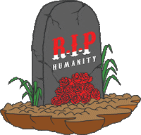 Die War Sticker by sonflower_