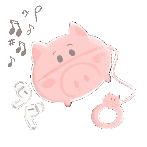 Pink Pig Sticker