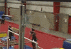 Gymnastics Fail GIF
