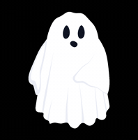Floating Trick Or Treat GIF