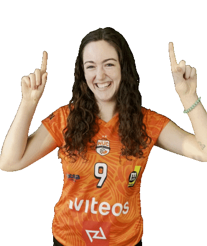 Swipe Up Press Here Sticker by NUCVolleyball