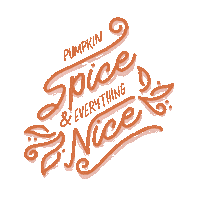 Pumpkin Spice Fall Sticker by Kohl's