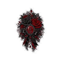 condesaescarlata vampire gothic scarlet vampiro Sticker