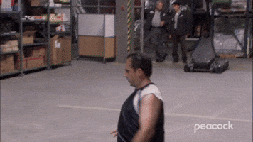 Michael Scott Imitates the Globetrotters