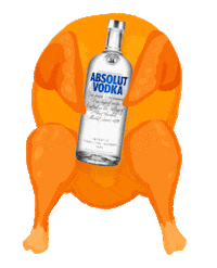 Hungry Happy New Year Sticker by Absolut Vodka