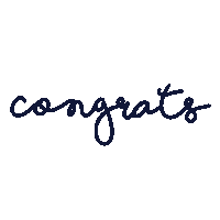 Congrats Celebrating Sticker