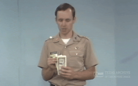 Money Saving GIF by Texas Archive of the Moving Image