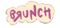 Pink Text Sticker