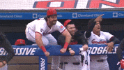 Celebrate Austin Hedges GIF by MLB