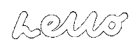 Hello Sticker