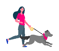 Eukanuba_Russia dog canicross running dog eukanuba Sticker