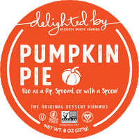 delightedbydesserts fall vegan unicorn pumpkin Sticker