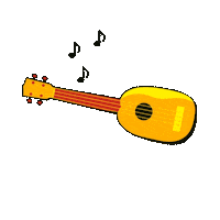 summer guitar Sticker by PEACE TEA Canada