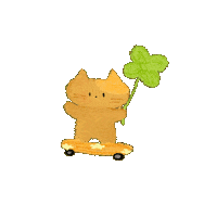 고양이 강아지 Sticker