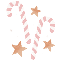 Candy Canes Christmas Sticker by SoulRoboX s.r.l.
