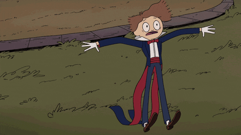 flee costume quest GIF by Cartoon Hangover