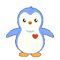 I Love You Kiss Sticker by Pudgy Penguins